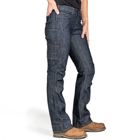 Dovetail Workwear Women's Dx Fr Bootcut Jeans, Size 14, Indigo Denim - Picture 13 of 13